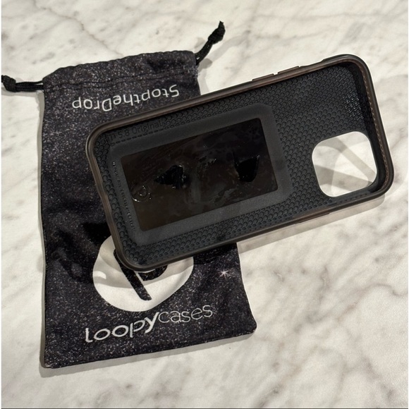 LOOPY CASE IPHONE 11 PRO - BLACK SPARKLE - Picture 2 of 7